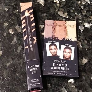 Smashbox contour 2 piece set, crayon and pallette